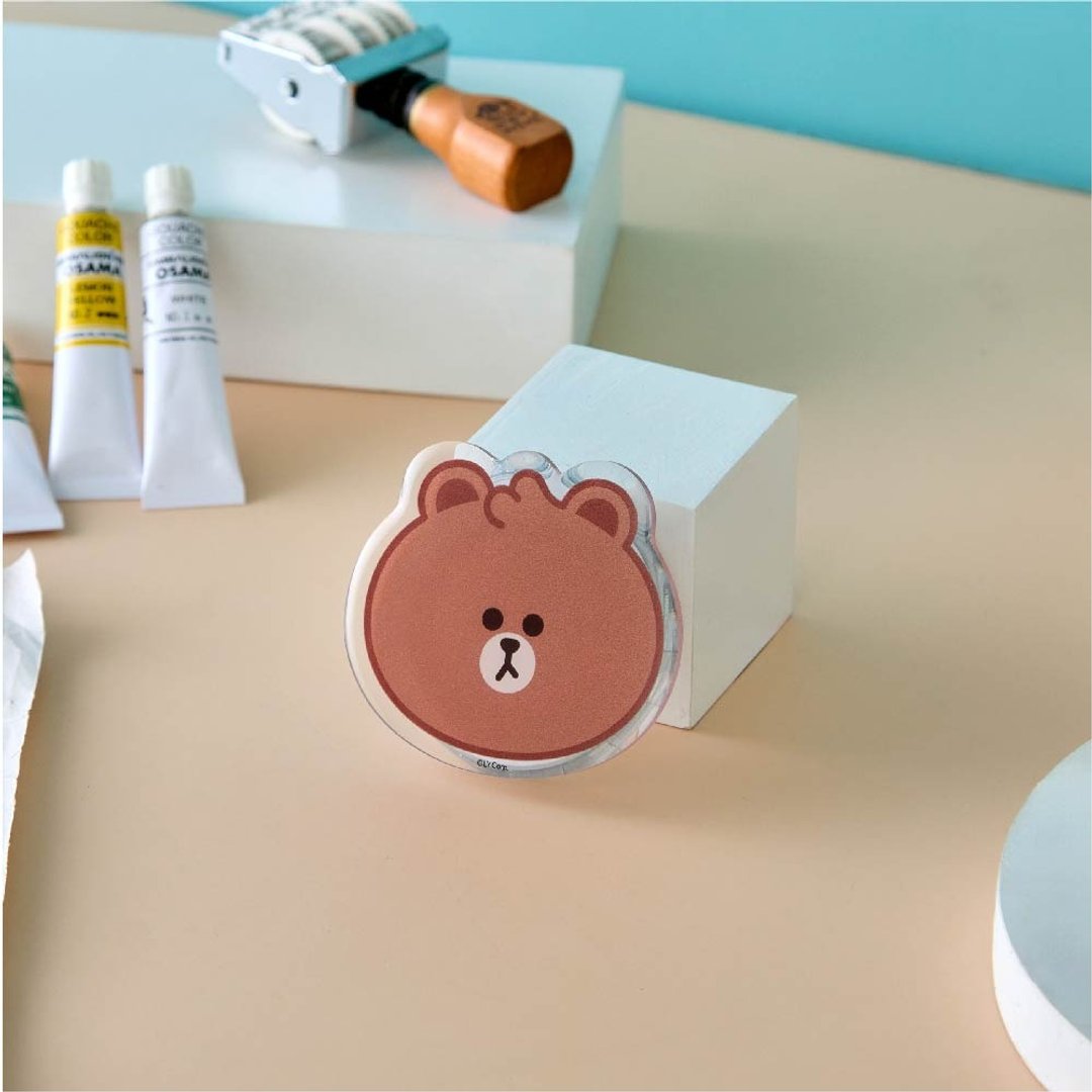 LINE FRIENDS MINI-迷你熊大MagSafe气囊支架 - 手机壳/手机套 - 塑料 多色