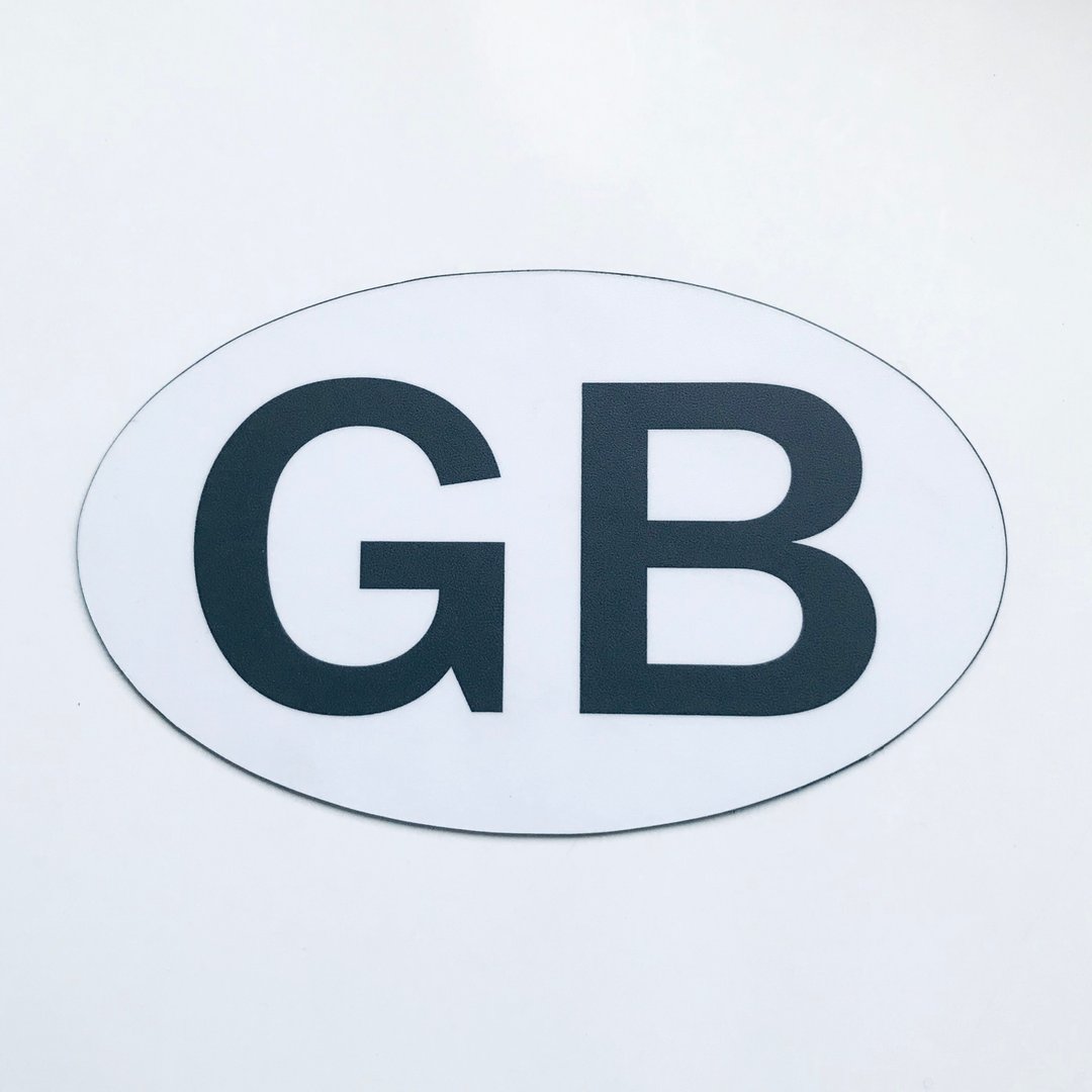 磁铁车贴- GB 迷你乐趣(无线框) | 独家设计Mini汽车60周年纪念系 - 冰箱贴/磁贴 - 其他材质 白色