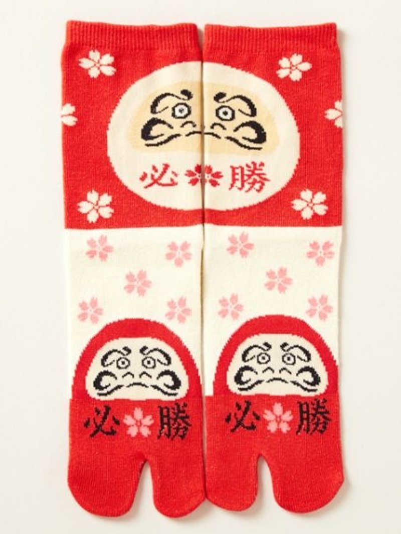 【预购中】✱必胜不倒翁两指袜✱(中等长度) - 袜子 - 棉．麻 多色