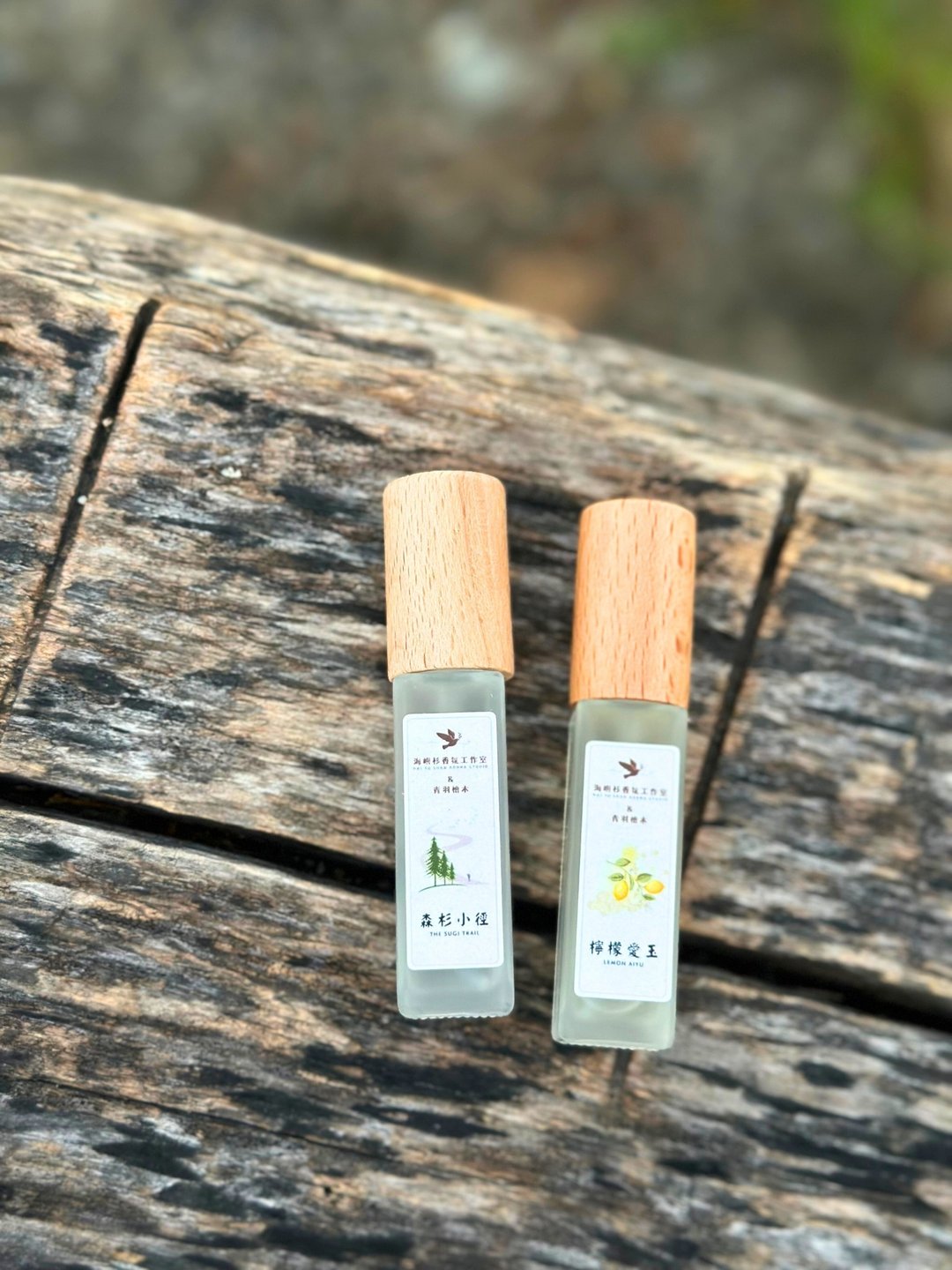 海屿杉・台湾木系列・天然精油香氛喷雾10ML - 香薰/精油/线香 - 玻璃 