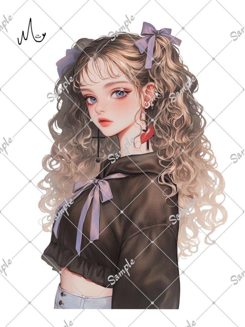 原创人物贴纸 - 贴纸 - 纸 