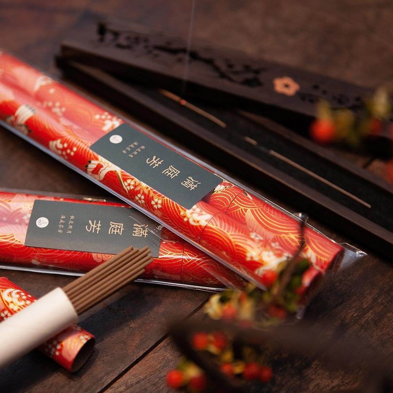 【秋日限量新品】满庭芳 - 沉香线香 | 两管一组300 | 买五送一 - 香薰/精油/线香 - 木头 咖啡色