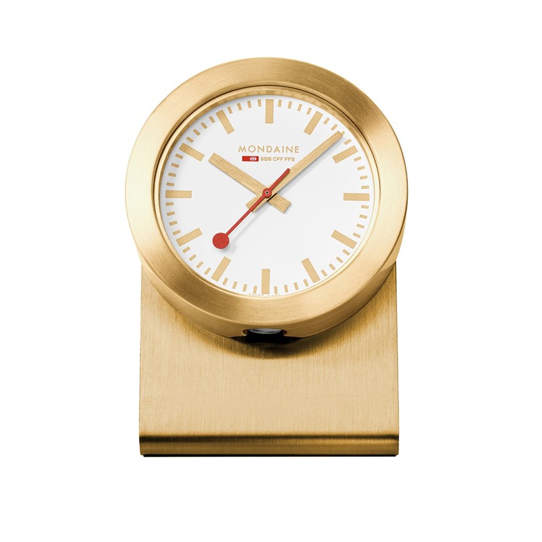 Magnet Clock 迷你磁吸两用钟 金色 / CLOCK66082BG - 时钟/闹钟 - 其他金属 金色