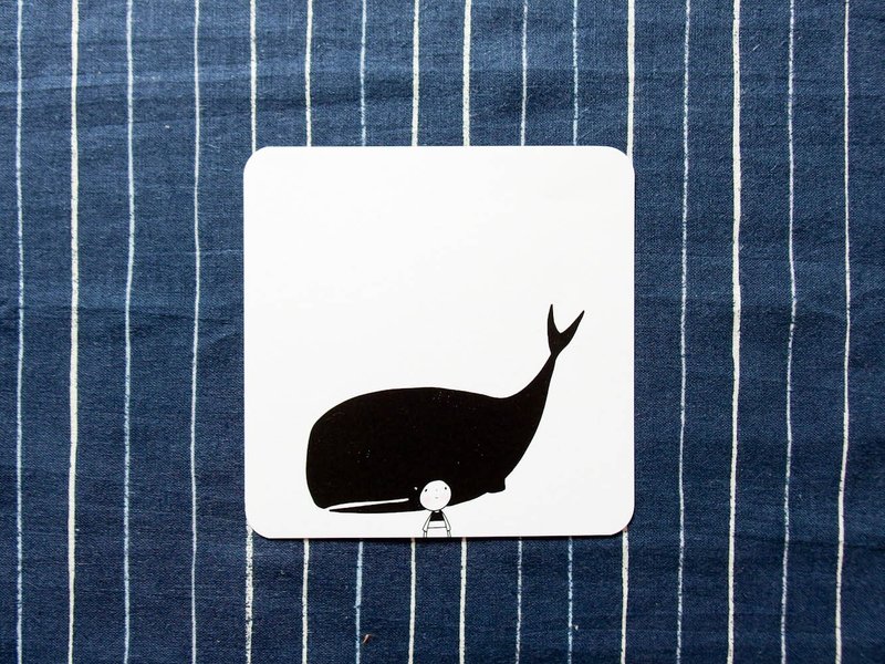 那天我是鲸鱼 / 明信片 - 卡片/明信片 - 纸 