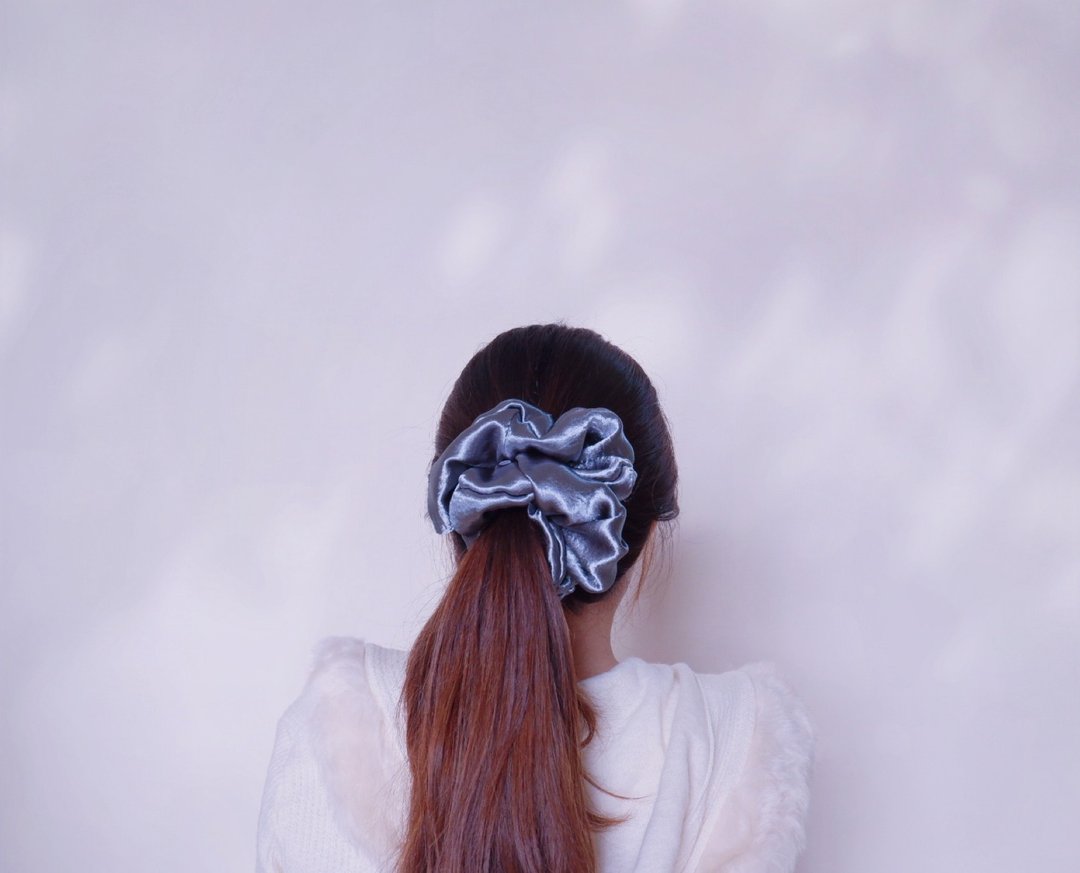 Scrunchies l  Dazzling Cool Sea - 发饰 - 聚酯纤维 蓝色