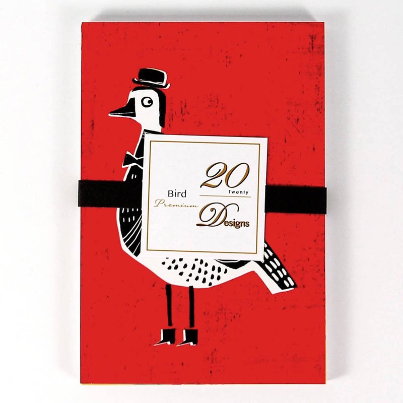 鸟类设计明信片20入【Hallmark-明信片】 - 卡片/明信片 - 纸 多色