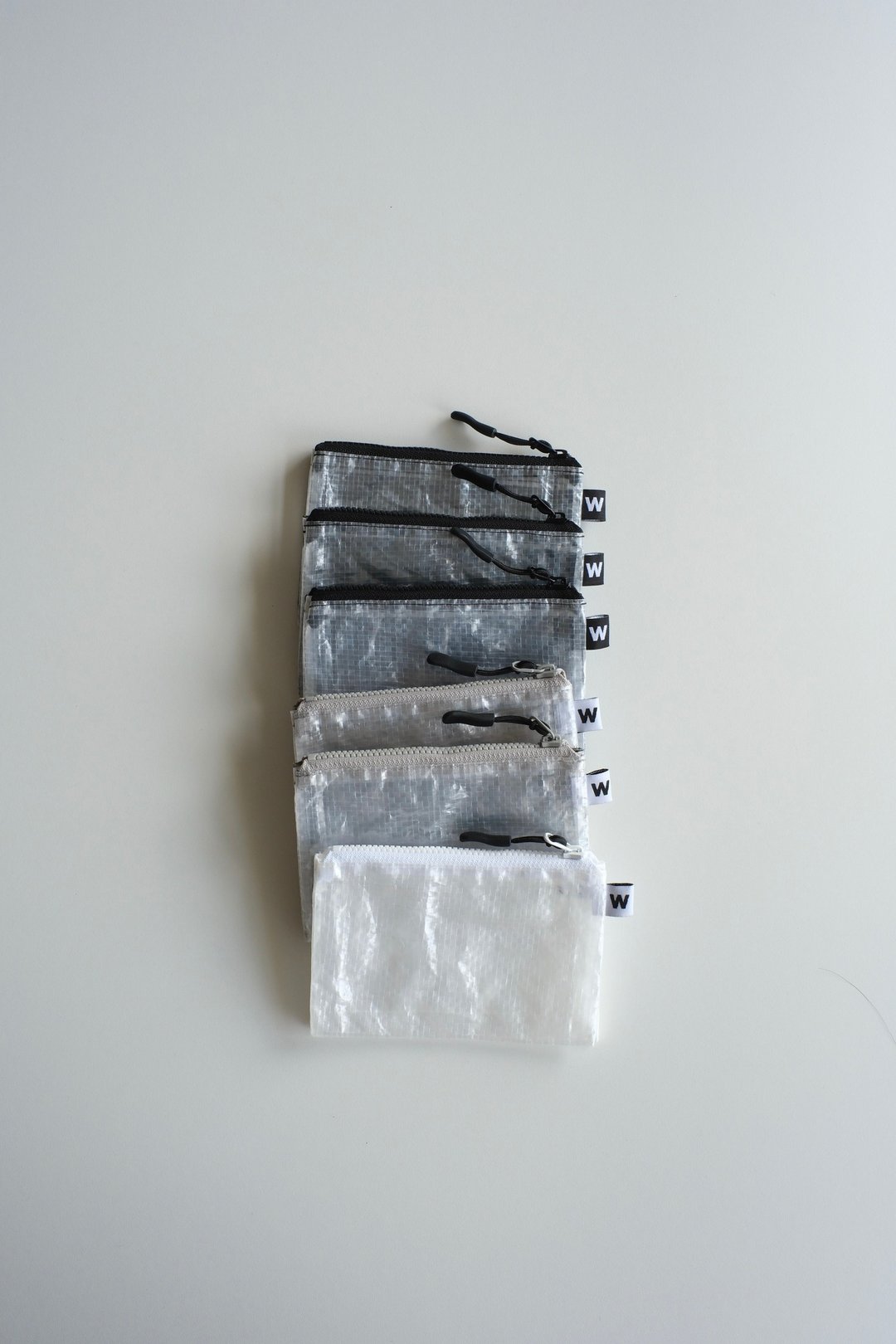 超轻量防泼水聚乙烯 双色短夹 迷你钱包 2 TONE - 皮夹/钱包 - 其他人造纤维 透明