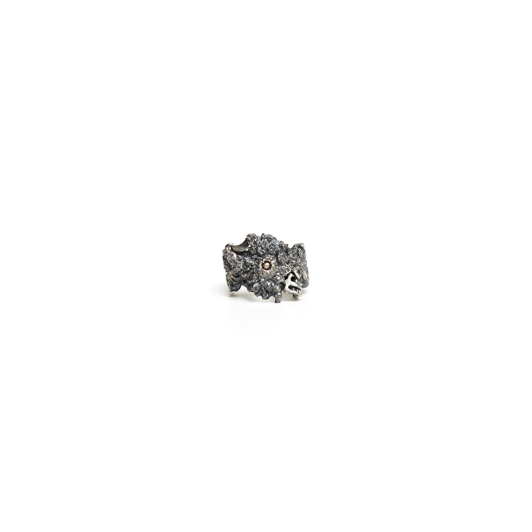 Shiva Rings No.1 - 戒指 - 纯银 银色