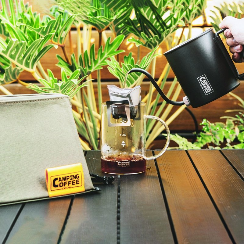 Driver 户插件耳滤杯手冲咖啡组 - 咖啡壶/周边 - 不锈钢 绿色