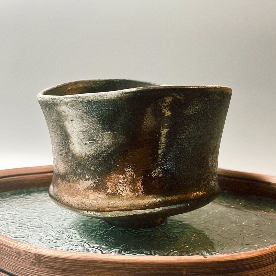 纯手捏柴烧茶碗  / 水方 / 小平凡手作 - 茶具/茶杯 - 陶 