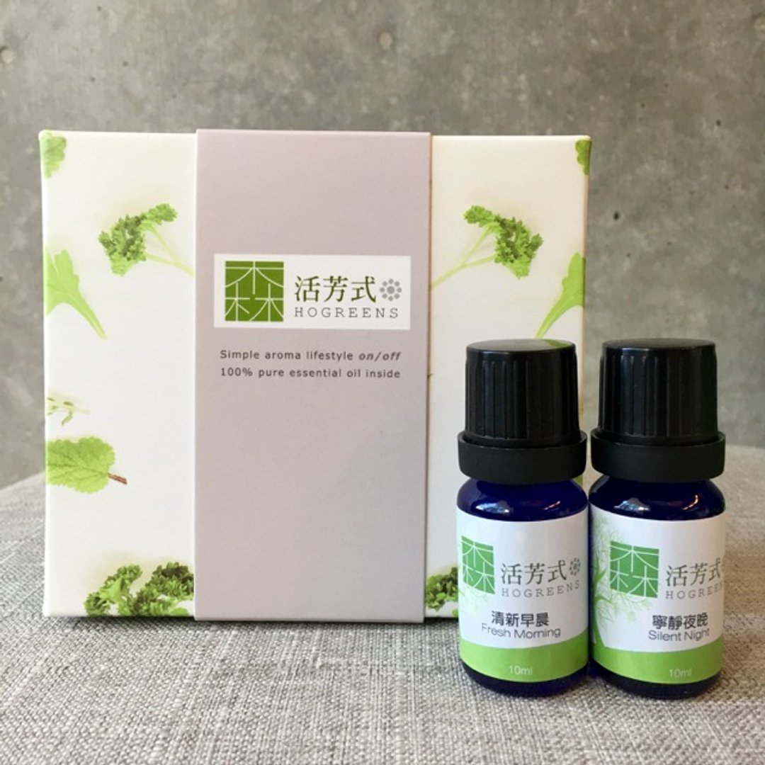 早晚精油组 ON/OFF SET - 香薰/精油/线香 - 植物．花 