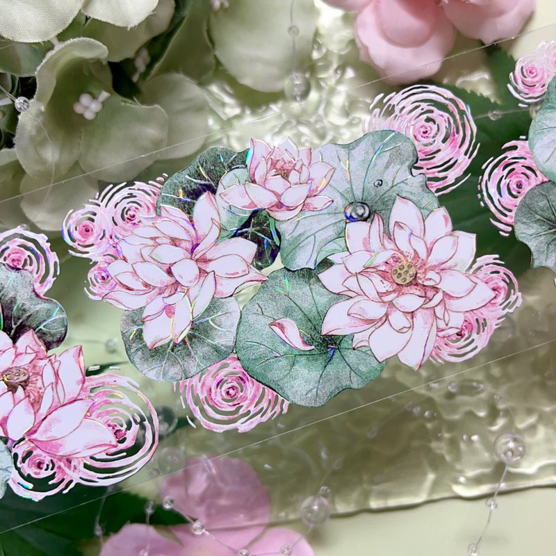 禧荷 PET 紙膠帶贝壳光 10米卷 - 纸胶带 - 其他材质 