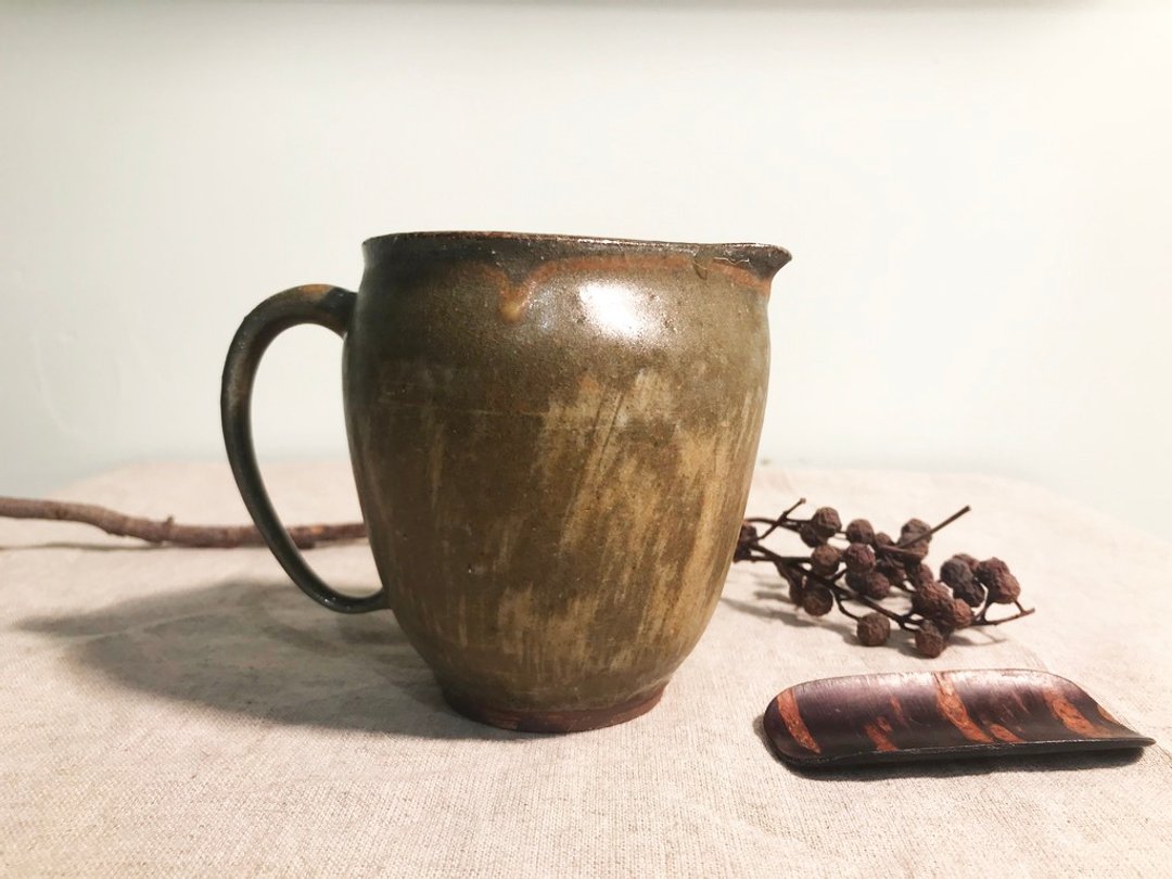 黄濑户茶海 - 茶具/茶杯 - 陶 橘色