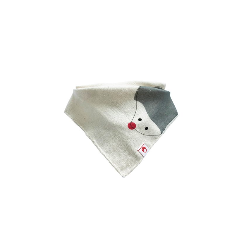 招福领巾单件 - 大番薯 - 围嘴/口水巾 - 棉．麻 