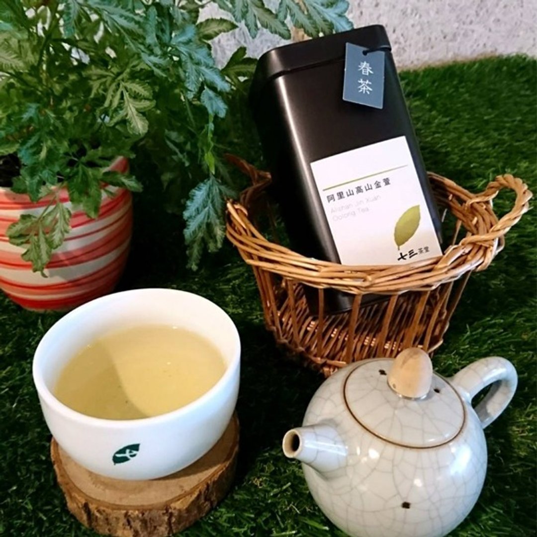 2017春摘阿里山高山金萱(茶叶120g) 送免费茶包 - 茶 - 其他金属 黑色