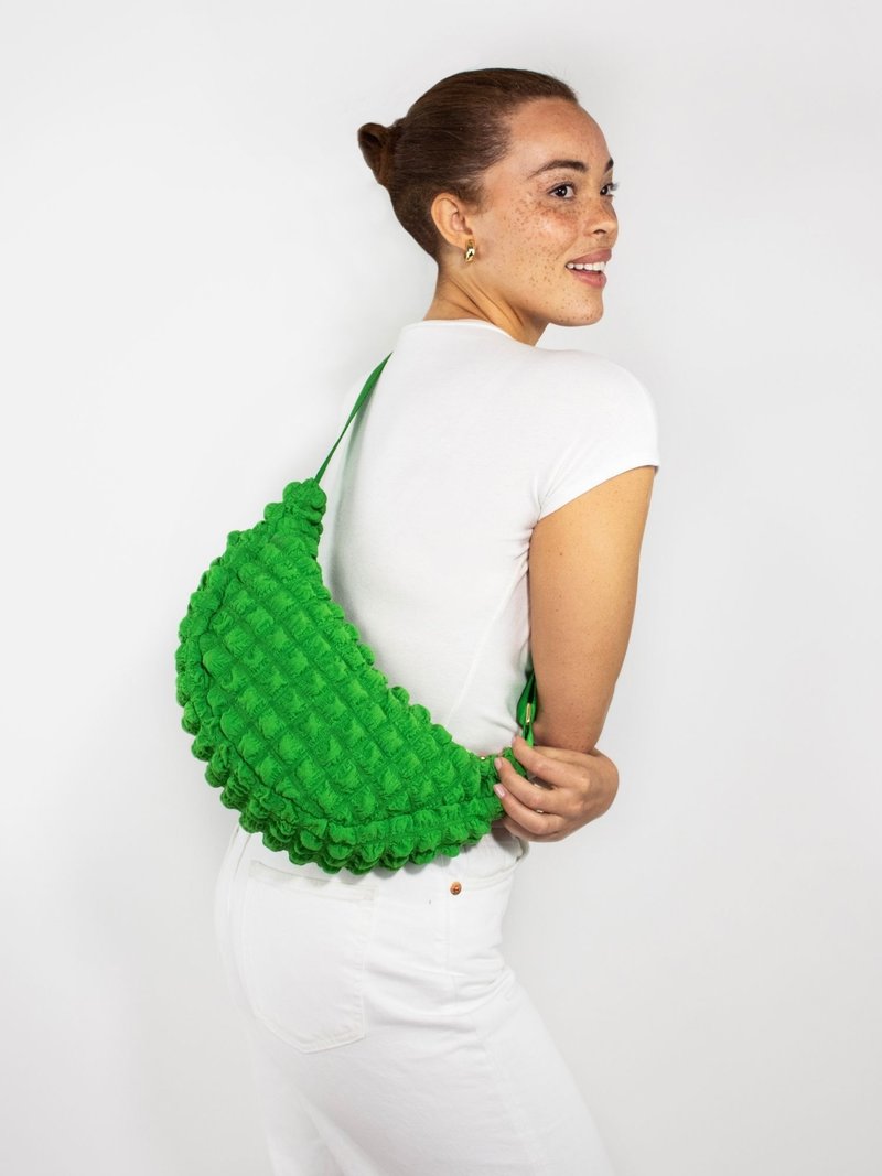 英国Kind Bag-松饼斜背包-大地绿 - 侧背包/斜挎包 - 其他材质 绿色