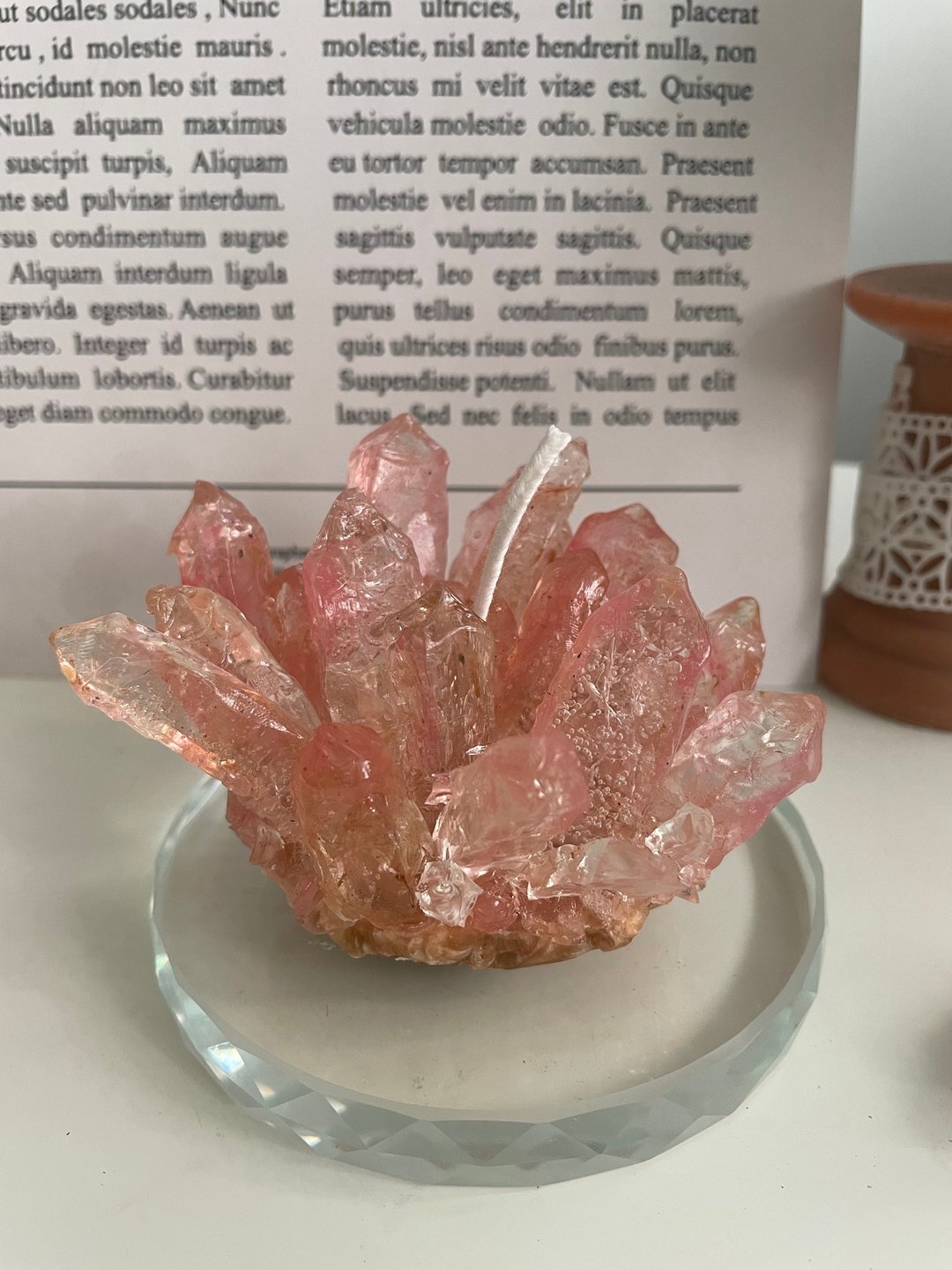 仿真水晶蜡烛体验课程 - 蜡烛/香氛 - 蜡 