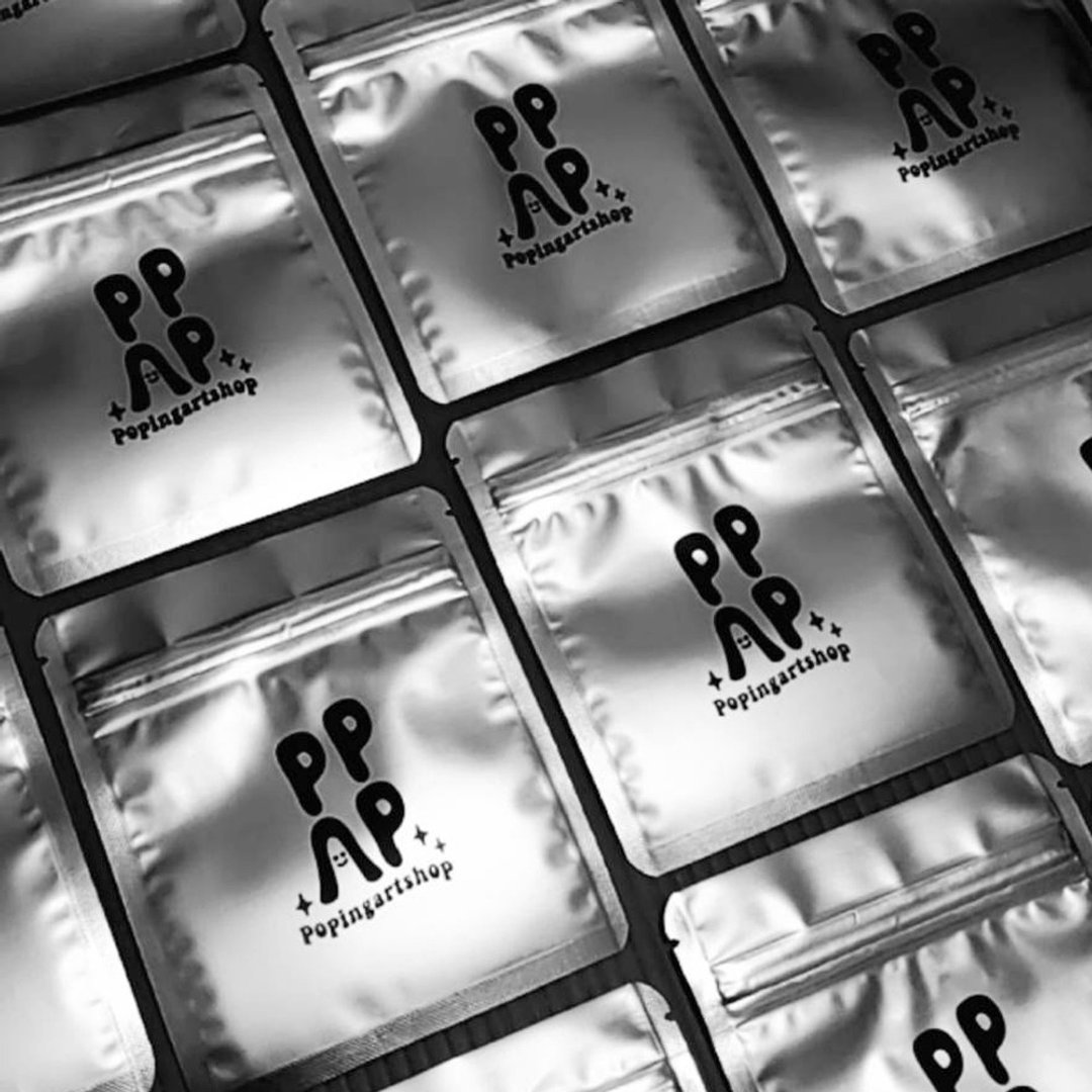 PPAP 防尘防潮环保收纳夹链袋 响应环保 请重复使用 毕业季 - 收纳用品 - 塑料 灰色