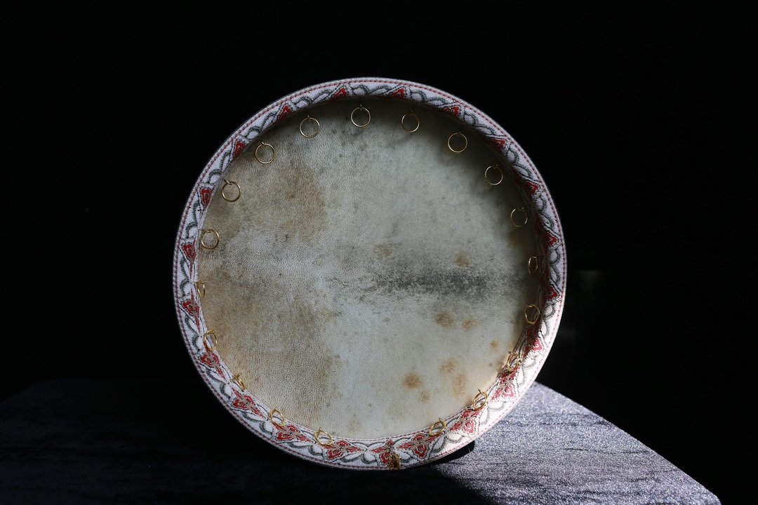 Ghaval 阿塞拜疆 亚美尼亚 Frame Drum 框鼓 Dayereh 手鼓 Doira - 吉他/乐器 - 其他材质 