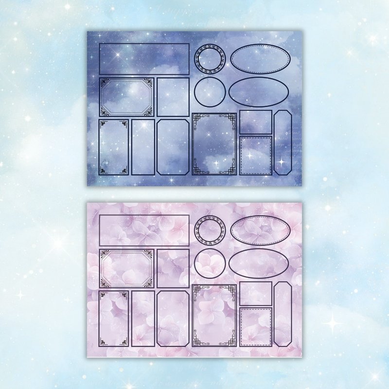 2025-05 限量标签纸 - 卡片/明信片 - 纸 