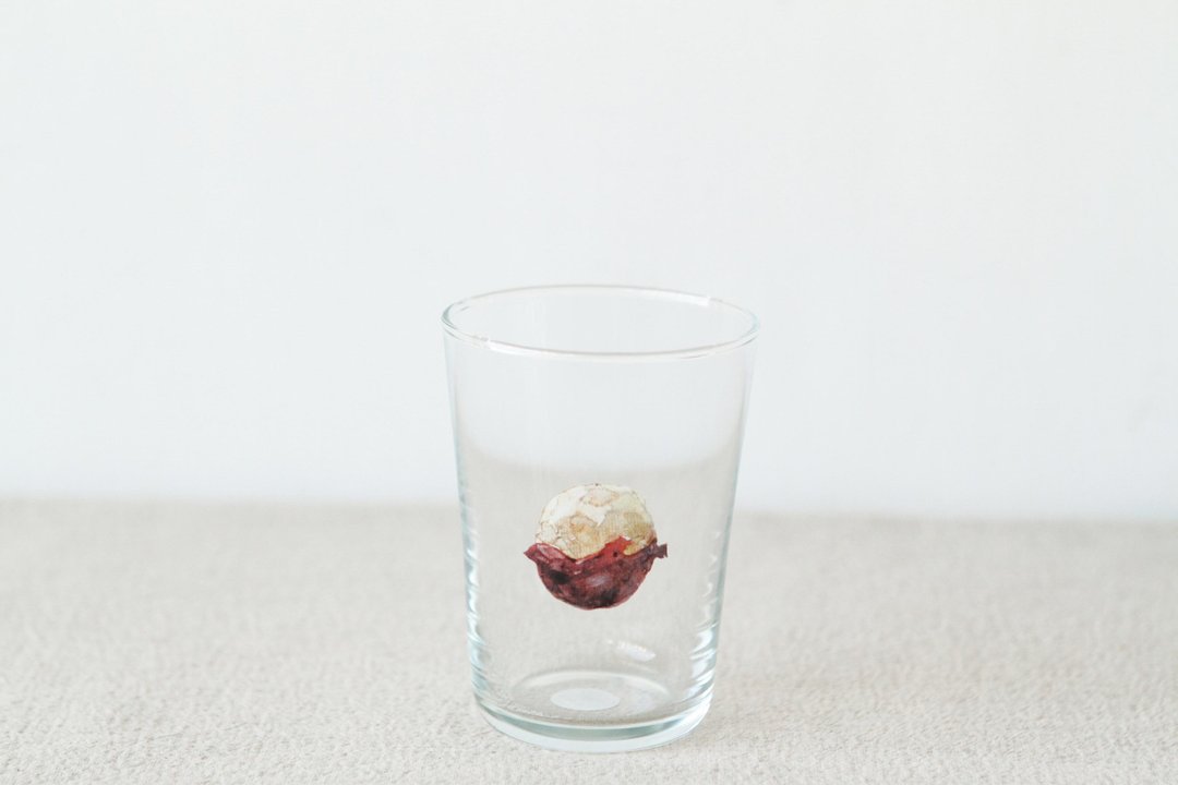 【+t企划】水果玻璃杯-葡萄半颗 - 玻璃杯 - 玻璃 透明