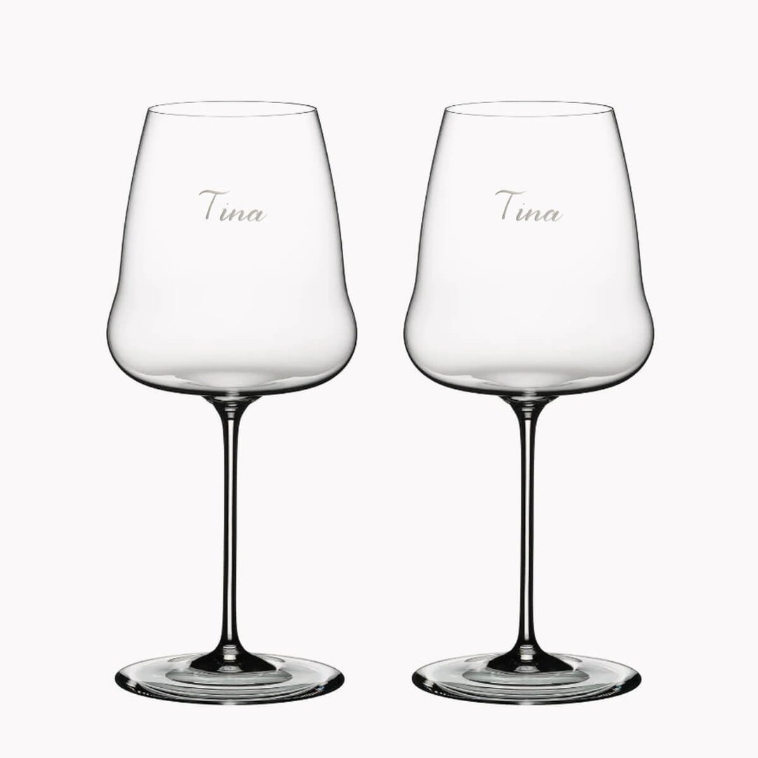 (一对价) 736cc【Riedel 夏多内白酒杯】Winewings 醒酒杯 - 酒杯/酒器 - 玻璃 白色