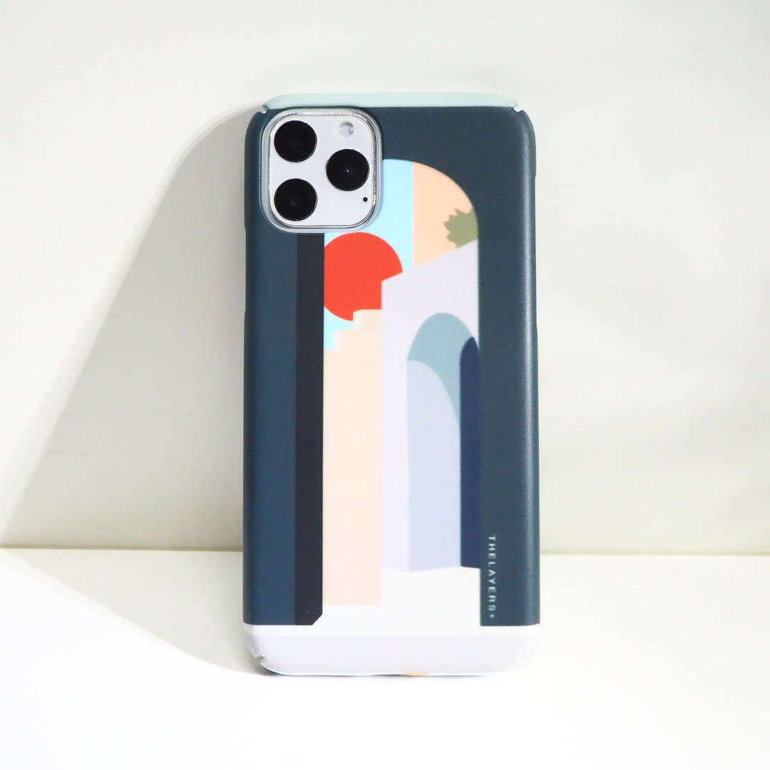 免费刻字 | 西班牙插画Castillo Verde Phone Case定制保护手机壳 - 手机壳/手机套 - 塑料 绿色