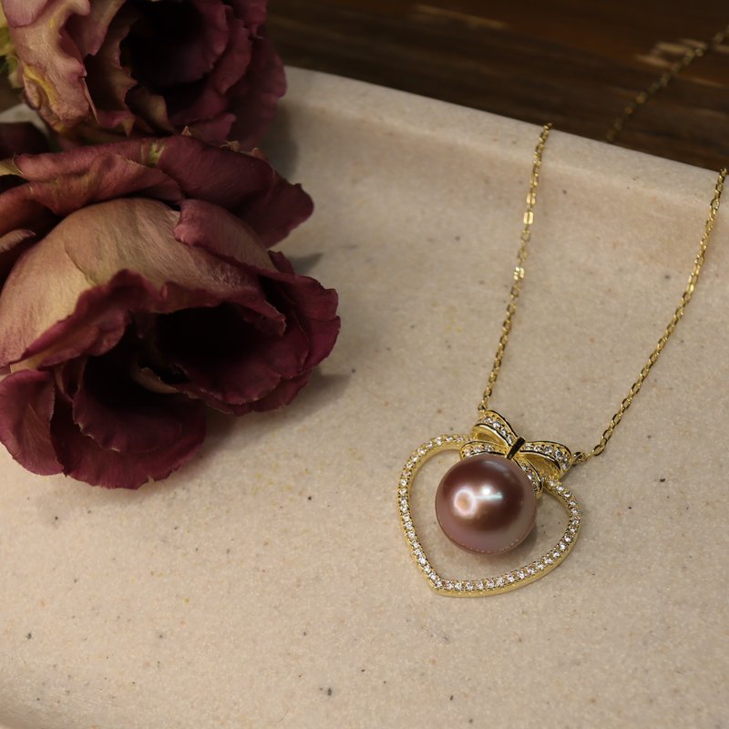 冬恋系列~【道别】爱迪生淡水珍珠项链 | 聚散之珠 - 项链 - 珍珠 