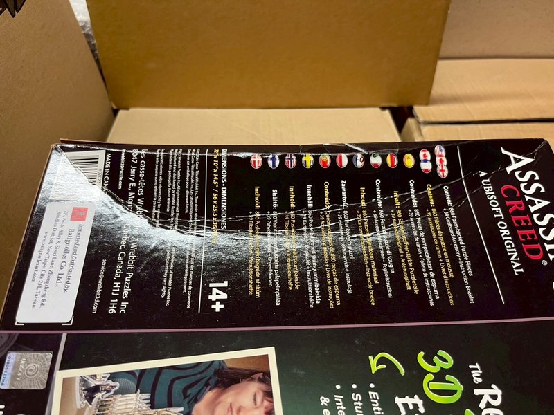 不伤心福利品 巴黎圣母院 刺客教条 大革命 860 片 Wrebbit 3D 拼 - 拼图 - 其他材质 