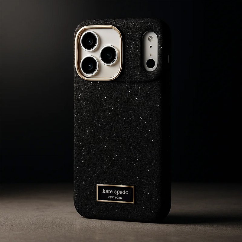 【kate spade】iPhone 17 系列磁吸精品防摔手机壳 子夜黑 - 手机壳/手机套 - 塑料 