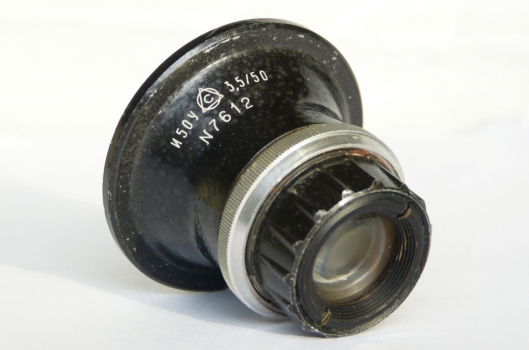 Industar 50u 50y 苏联放大镜 3.5/50 M39 卡口 LZOS - 相机 - 其他材质 黑色