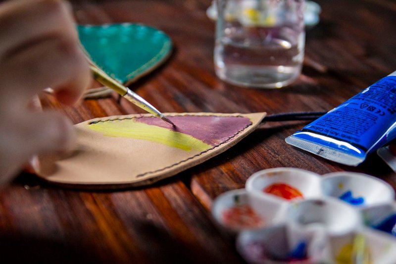 基隆山海小旅行x雨滴钥匙包手作体验 - 深度旅游 - 真皮 