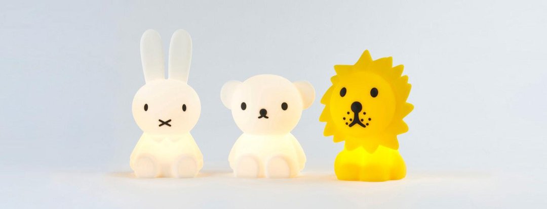 Miffy & Friends 米菲迷你美梦灯 - 儿童家具 - 硅胶 白色