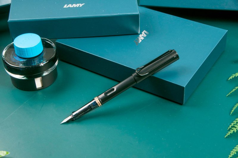 【雷雕免费刻字】LAMY 钢笔 / AL star 恒星 - 雾光黑 - 钢笔 - 铝合金 黑色