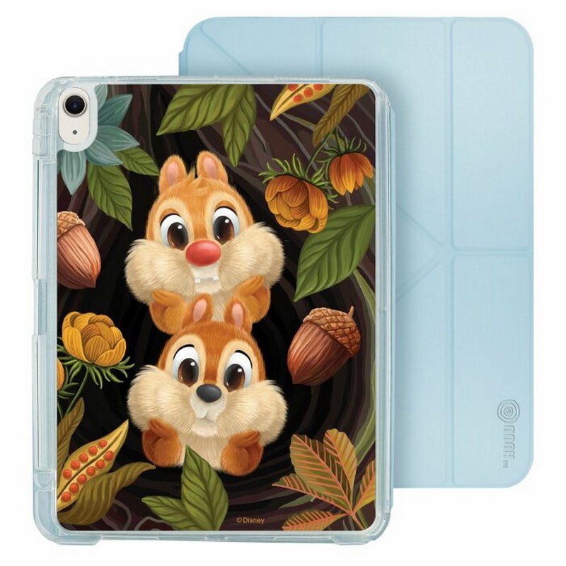 迪士尼 钢牙与大鼻iPad Air 11/pro13可拆式防摔透明笔槽折套ipad - 平板/电脑保护壳 - 塑料 多色