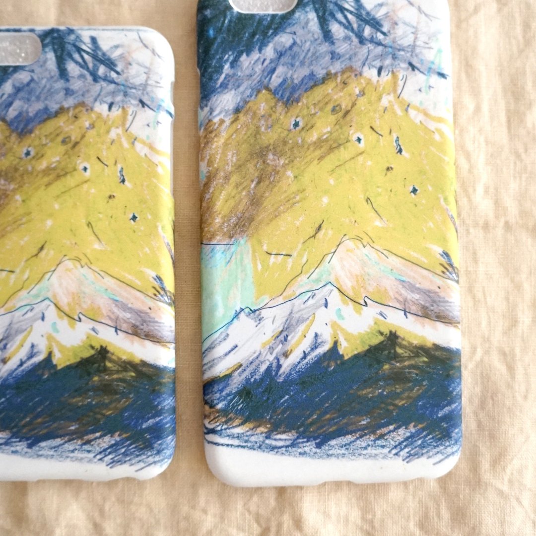 山顶的星 黄蓝 质感手机软壳 iphone11现货 - 手机壳/手机套 - 硅胶 黄色