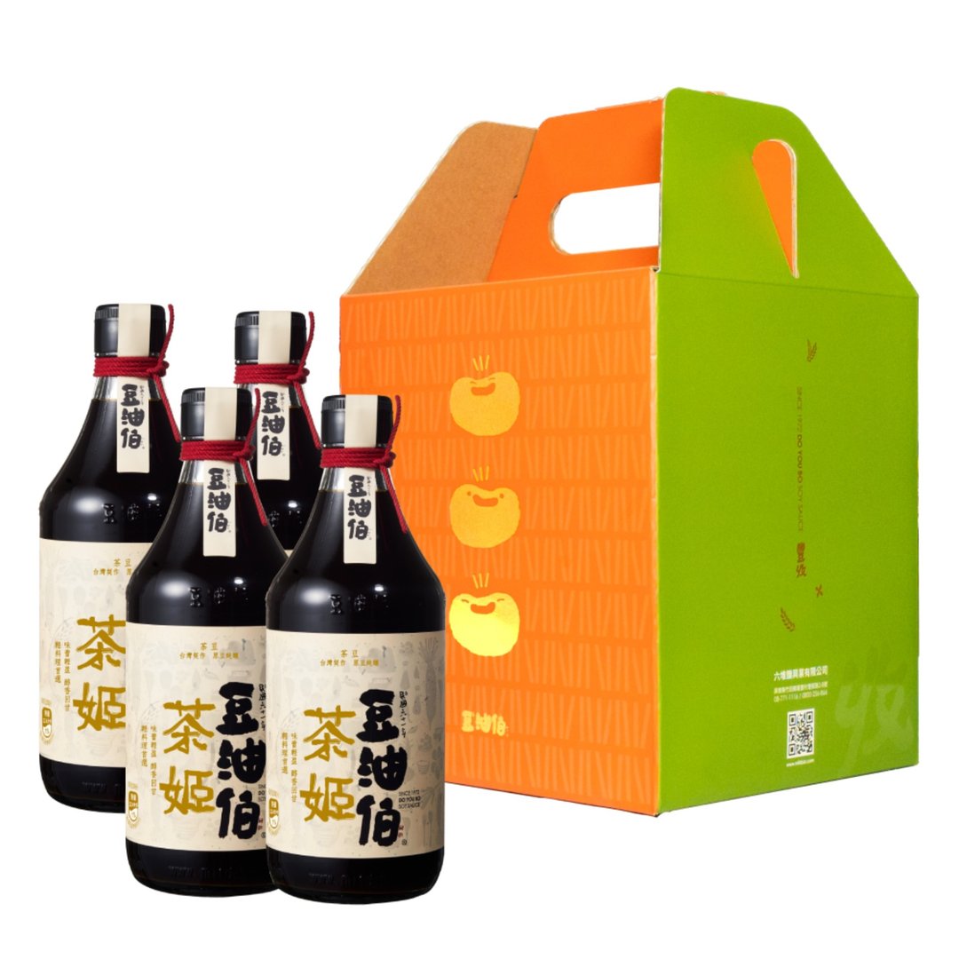 【包邮组】【豆油伯】茶姬酿造酱油四入豆吉礼盒 - 酱料/调味料 - 玻璃 