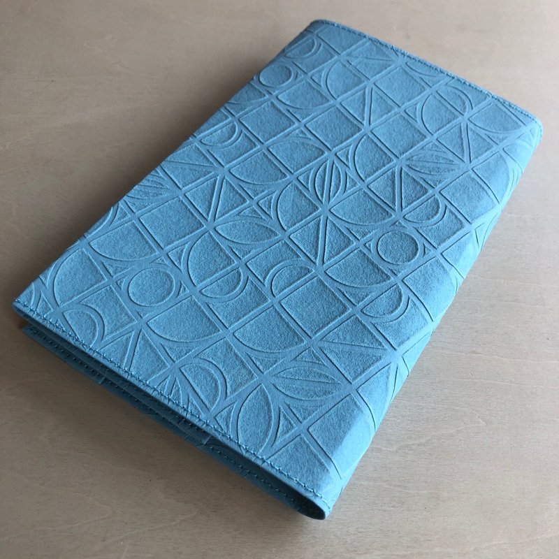 浮动纸书封面花园浅蓝色与山路造纸厂 46 尺寸 - 书衣/书套 - 纸 蓝色