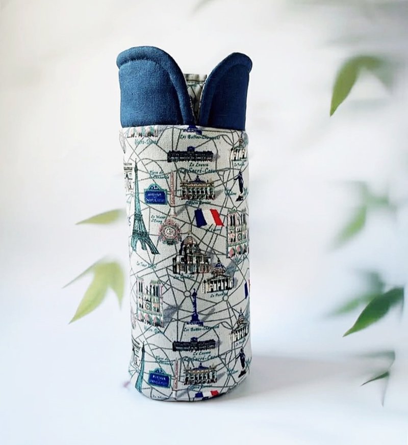 保温杯防撞保护套/象印保温杯套/可提可挂/24H出货/大小2尺寸可 - 保温瓶/保温杯 - 棉．麻 