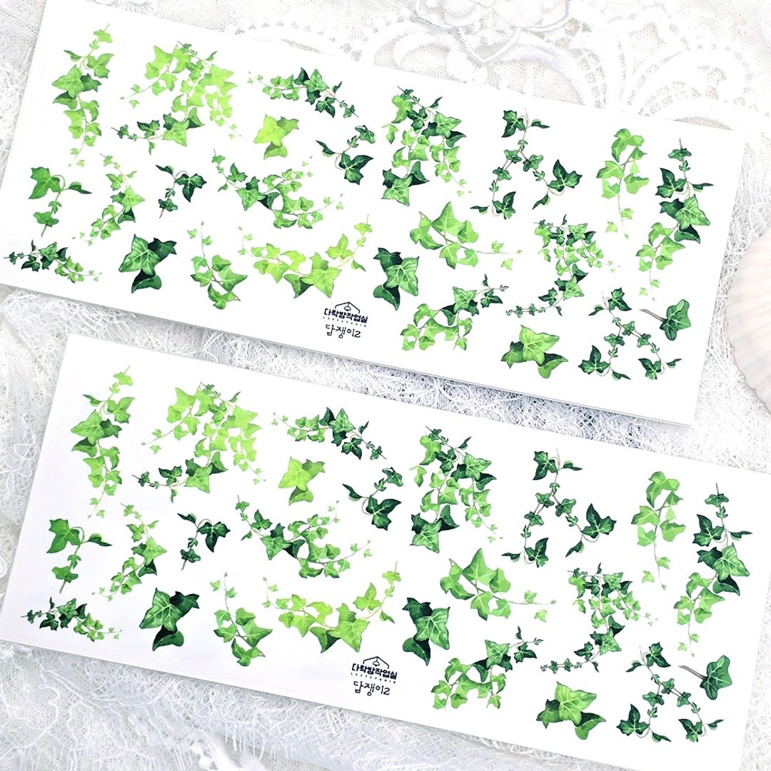 :ivy ver.2: 雾面透明贴纸 - 贴纸 - 其他材质 