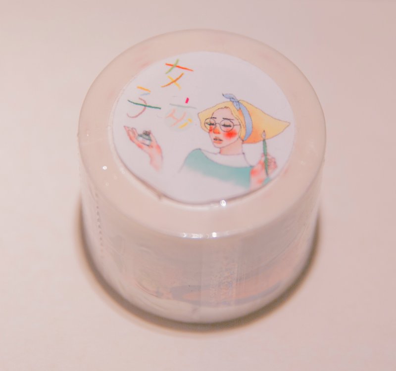 女子亥宽版全身纸胶带 - 纸胶带 - 纸 白色