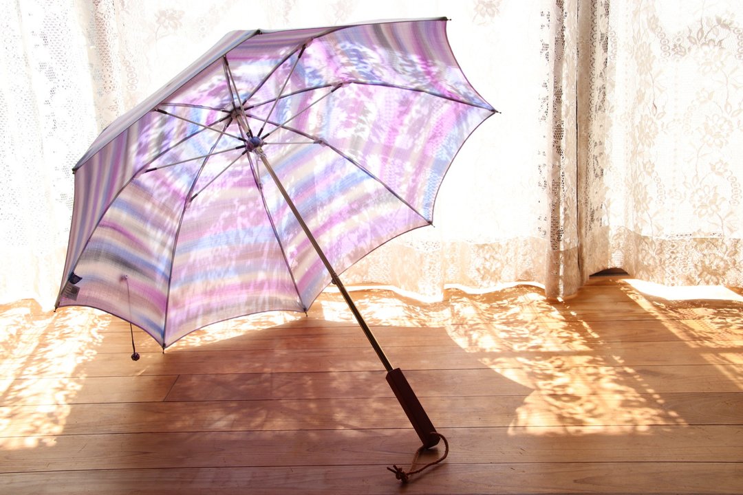 Parasol for both sunny and rain - 雨伞/雨衣 - 防水材质 紫色