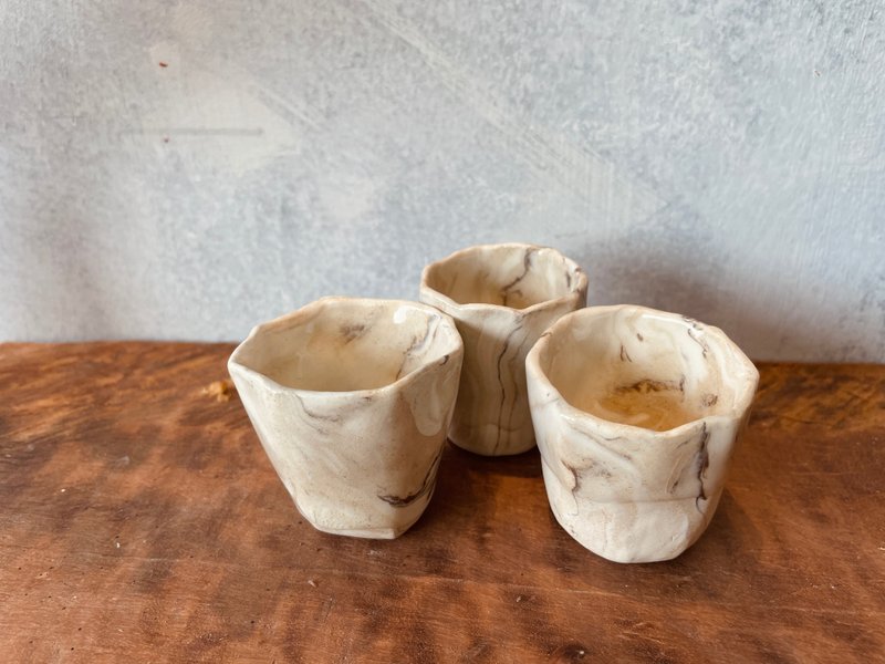 品味杯。云起小菜杯。云起多酱器。时尚老灵魂。古风时器 - 浅碟/小碟子 - 瓷 白色
