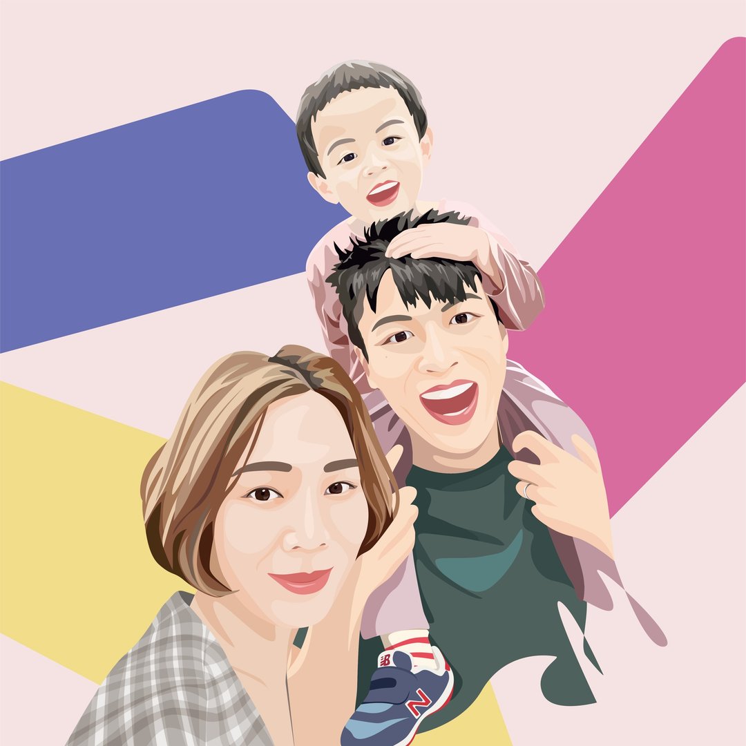 【定制】人像似颜绘 | 无脸画 (电子档) - 电子手绘真人画像/绘画/插画 - 其他材质 多色