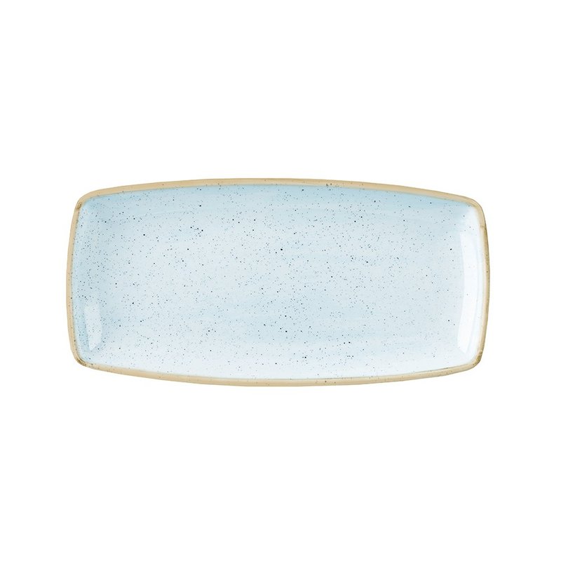 英国Churchill STONECAST点藏系列蛋青色29.5×15cm长盘(小) - 盘子/餐盘/盘架 - 瓷 蓝色