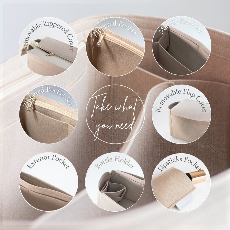 Add On | Removable Zipper Cover - 化妆包/杂物包 - 其他材质 多色