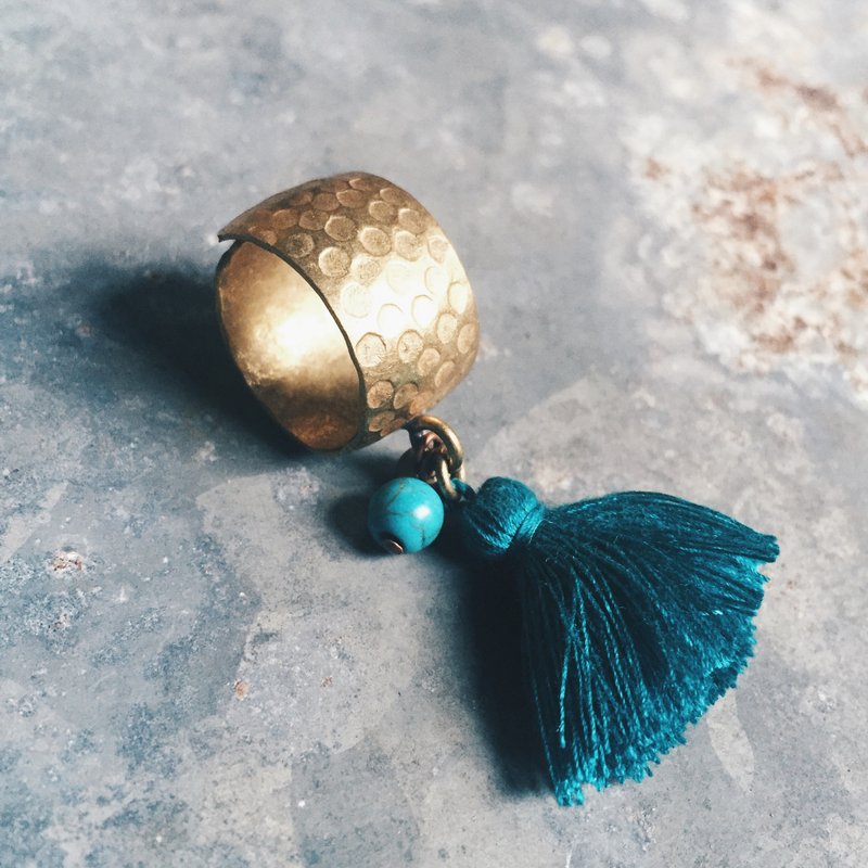 Omake古铜流苏戒指 - 手链/手环 - 其他金属 多色