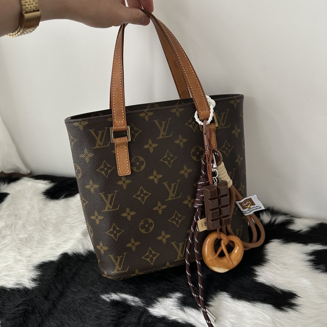 中古包 LOUIS VUITTON 路易威登 Vivian 托特包 - 手提包/手提袋 - 真皮 咖啡色
