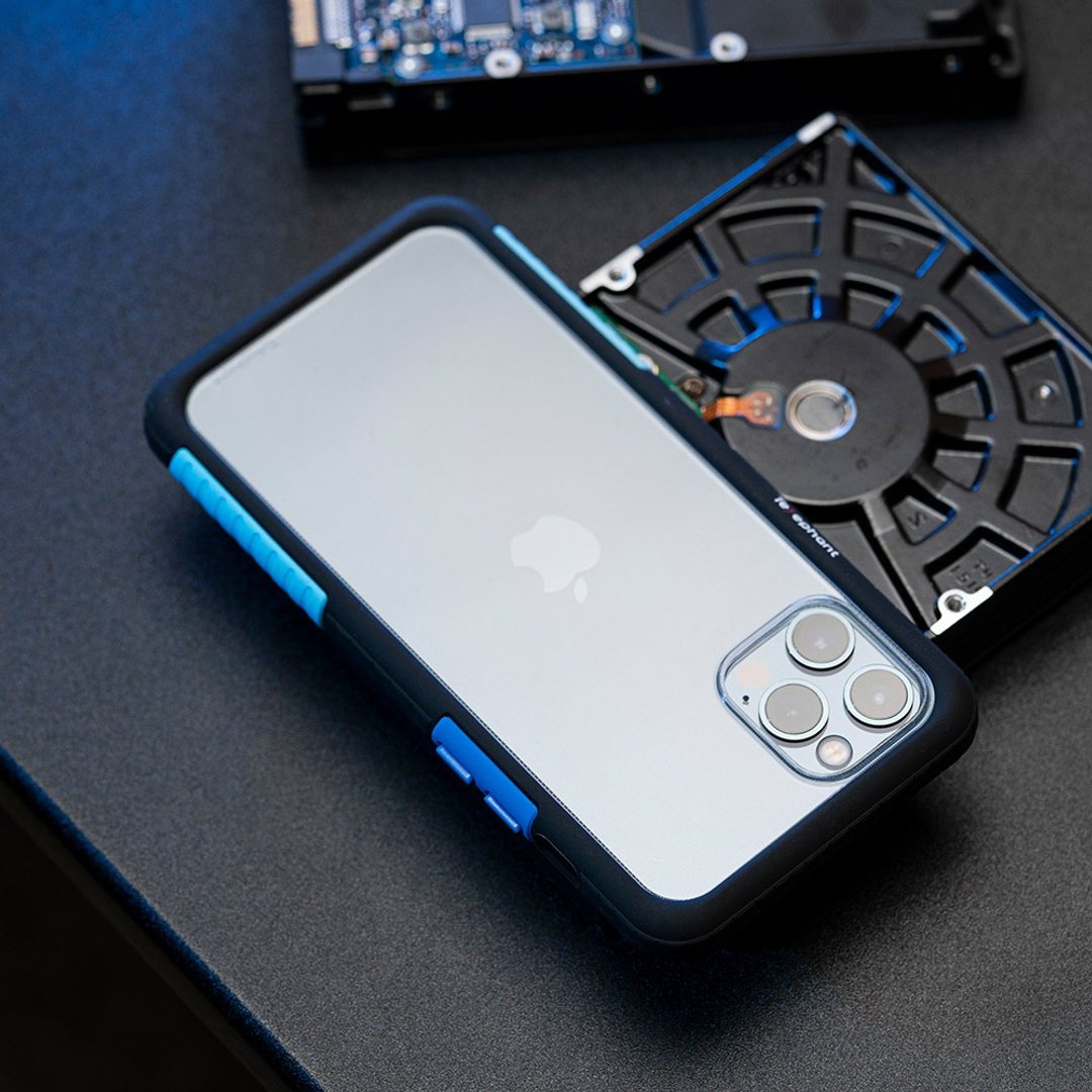 送品牌挂绳 iPhone 12系列 NMD抗污防摔手机壳-黑圣保罗 - 手机壳/手机套 - 塑料 