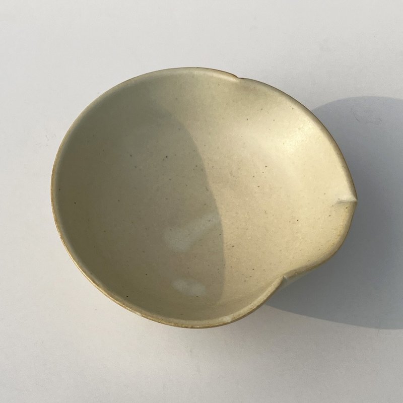 造型盘 | 前菜碟 | 葫芦形碟 | 白釉 青瓷 彩石点釉 - 盘子/餐盘/盘架 - 陶 